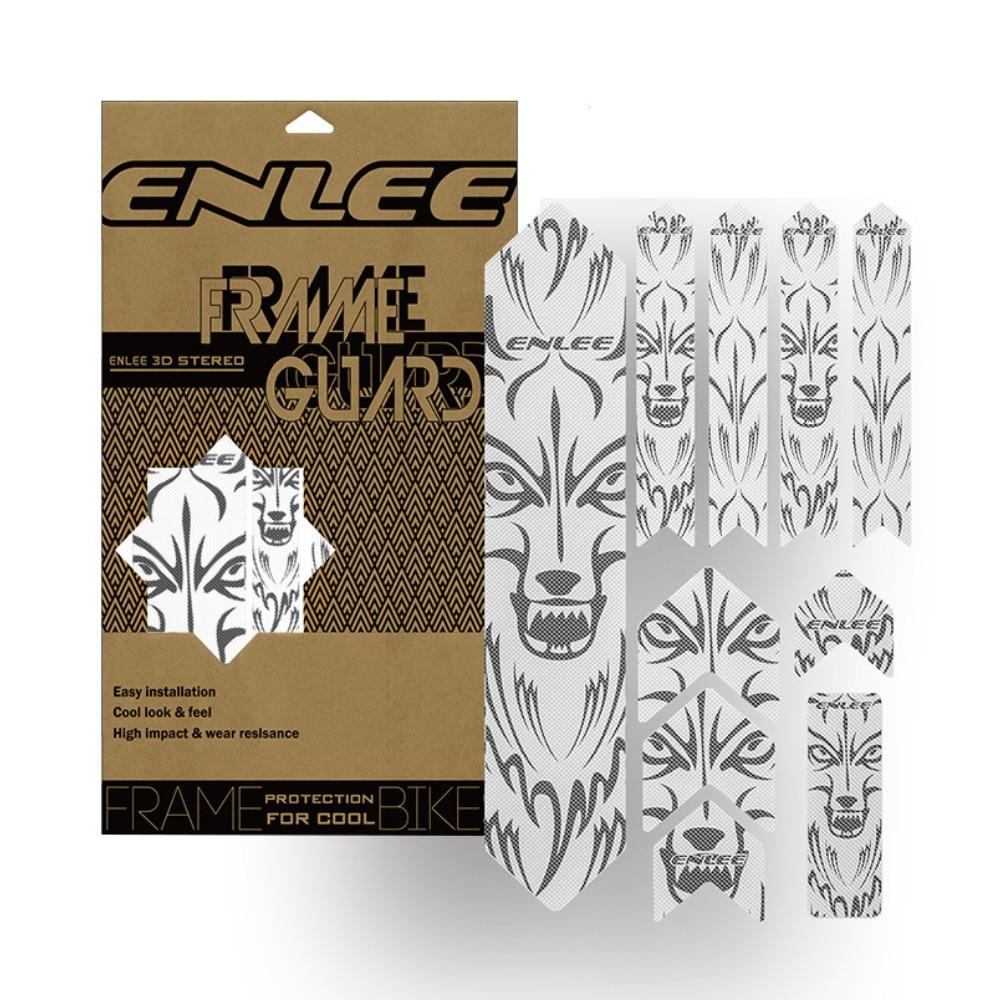 Enlee Mountain Bike Sticker Holder Scratch Resistant Scratch Resistant Waterproof Protective Film 3M Film Rhino Leather