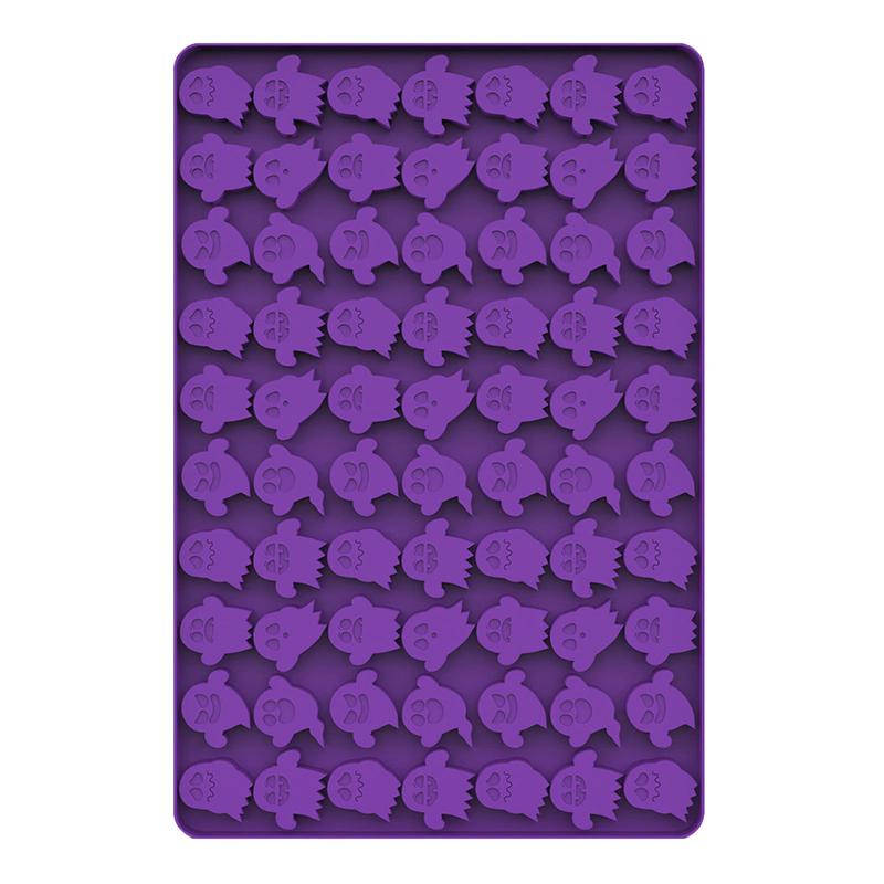 DIY Halloween Pumpkin Ghost Food Snack Making Baking Mold Silicone Mold Chocolate Chip Cookie Mold