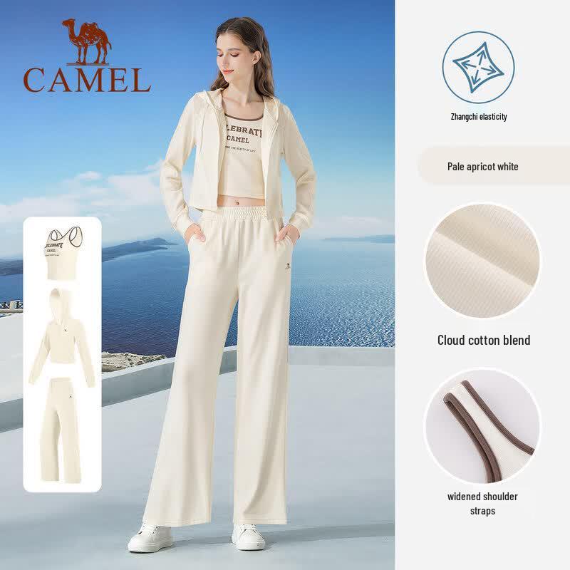 Camel Women s Casual Three-piece Set