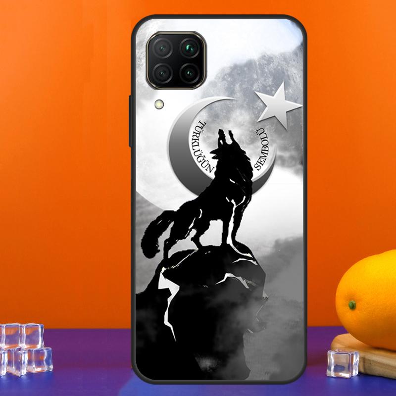 Turkey Wolf Mustafa Kemal Atatürk For Huawei Nova 12s 12i 11i 8i 9 10 SE Y91 Y90 Y60 Y70 Y72 Y61 P20 P40 Lite P30 P60 Pro Case