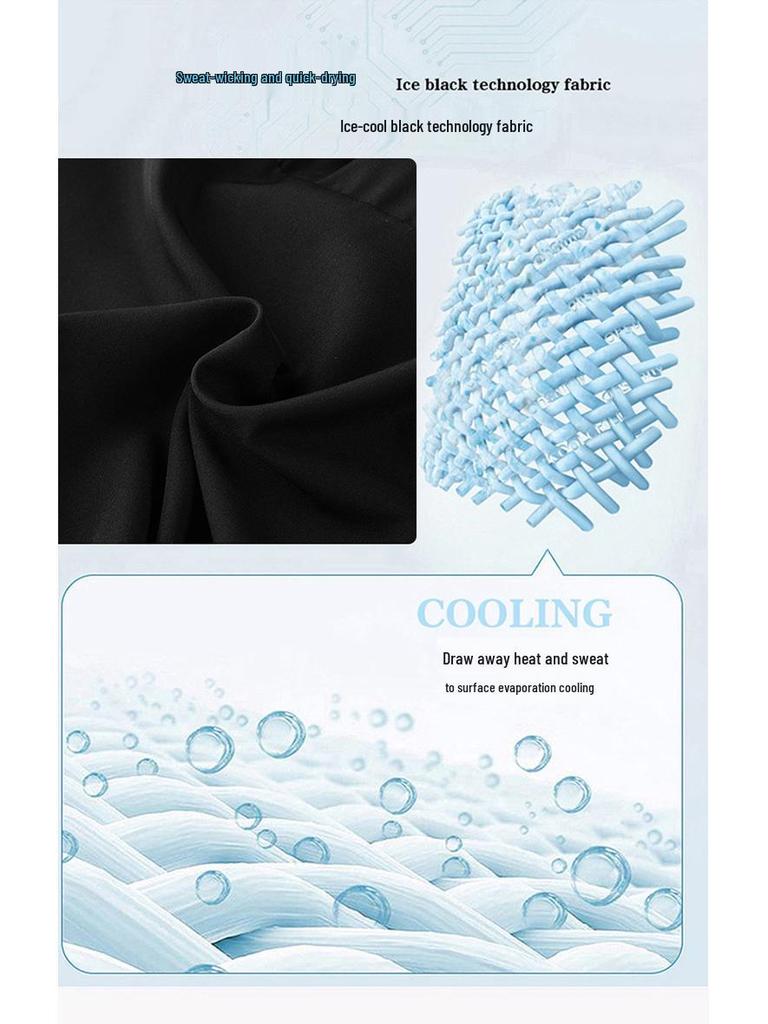 Men's Quick-Dry Double Layer Three-Point Running Shorts with Lining