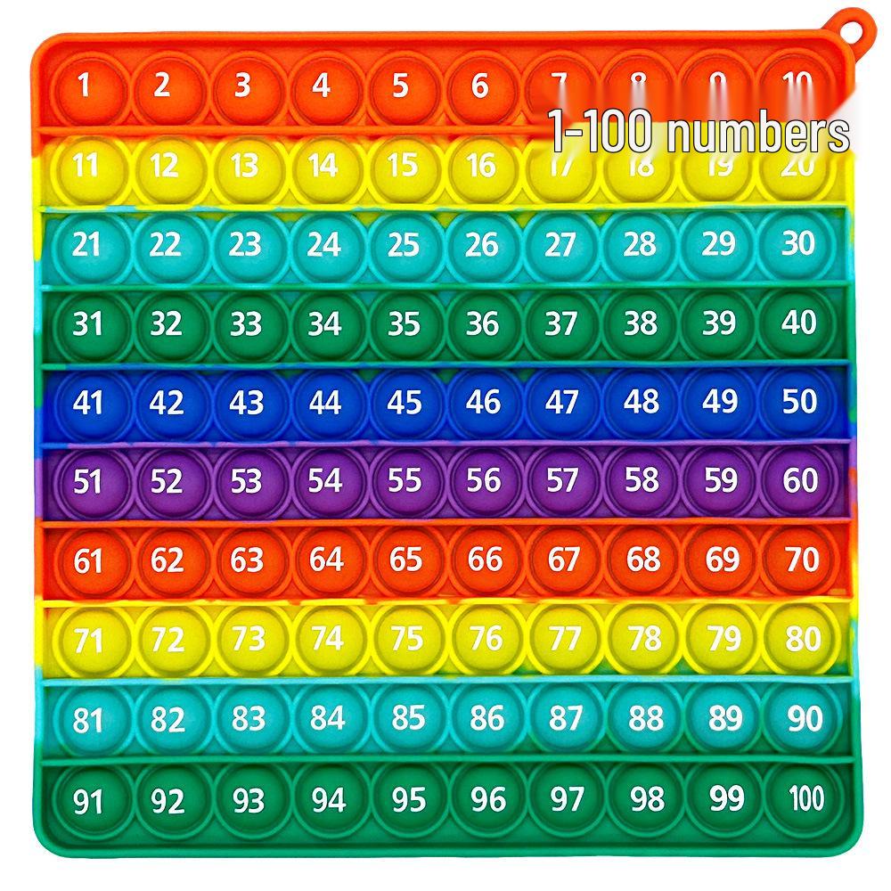 Interactive Bubble Math Practice & Decompression Toy for Teaching Aid