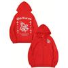 Autumn and Winter New Men's Hooded Fashion Trend Printed Casual Sports Hoodie Zipper Jacket