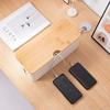 Cable Storage Box Wooden Power Line Storage Case Dustproof Charger Socket Organizer Wire Case Home Cable Winder Organizer