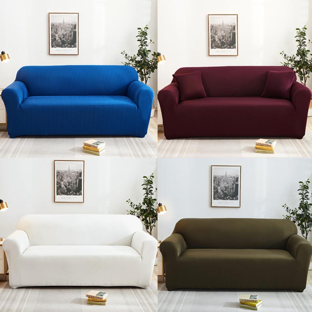 Stretch Elastic Sofa Slipcover Universal Full Cover Sofa Protector