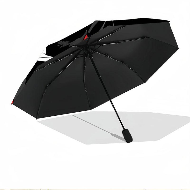 SLAM DUNK Print Automatic Open Close Umbrella, Portable Foldable Umbrella, for Outdoor Commute Camping Trip, Ideal Birthday Gift