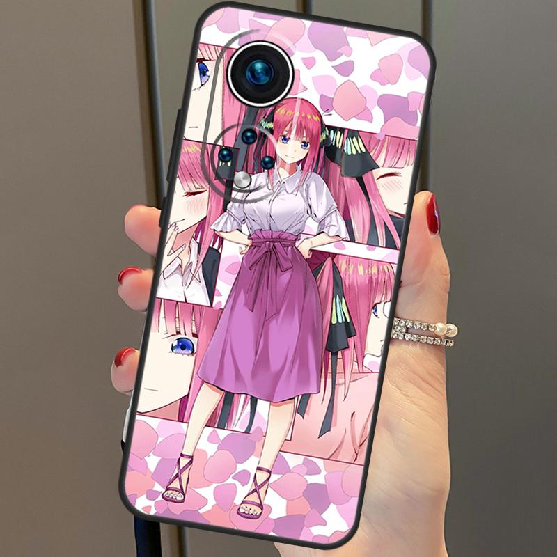 Nakano Nino Gotoubun No Hanayome Cover For Honor 50 Lite Case For Huawei P20 P30 P40 Pro Nova 9 5T P Smart 2021 8X 9X 10i
