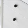 2pcs Minimalist Glossy Ceramic Single Hole Cabinet Door Drawer Handles Suitable for Home Decoration
