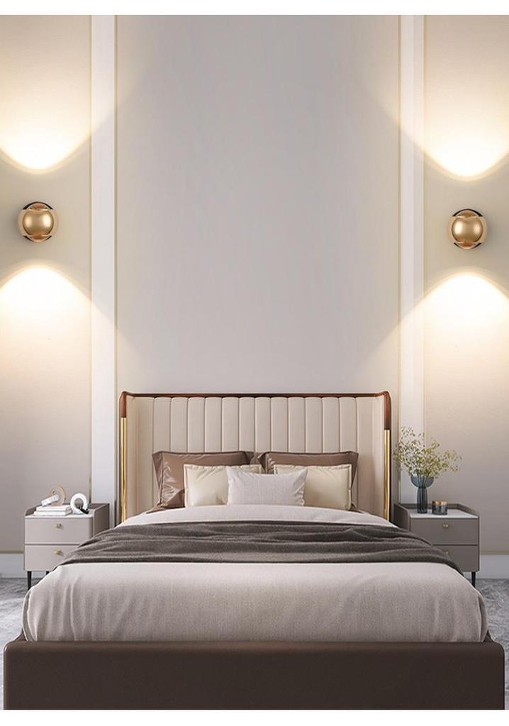 Rotatable Modern Minimalist Wall Lamp for Bedside, Entrance, Hallway, or Staircase