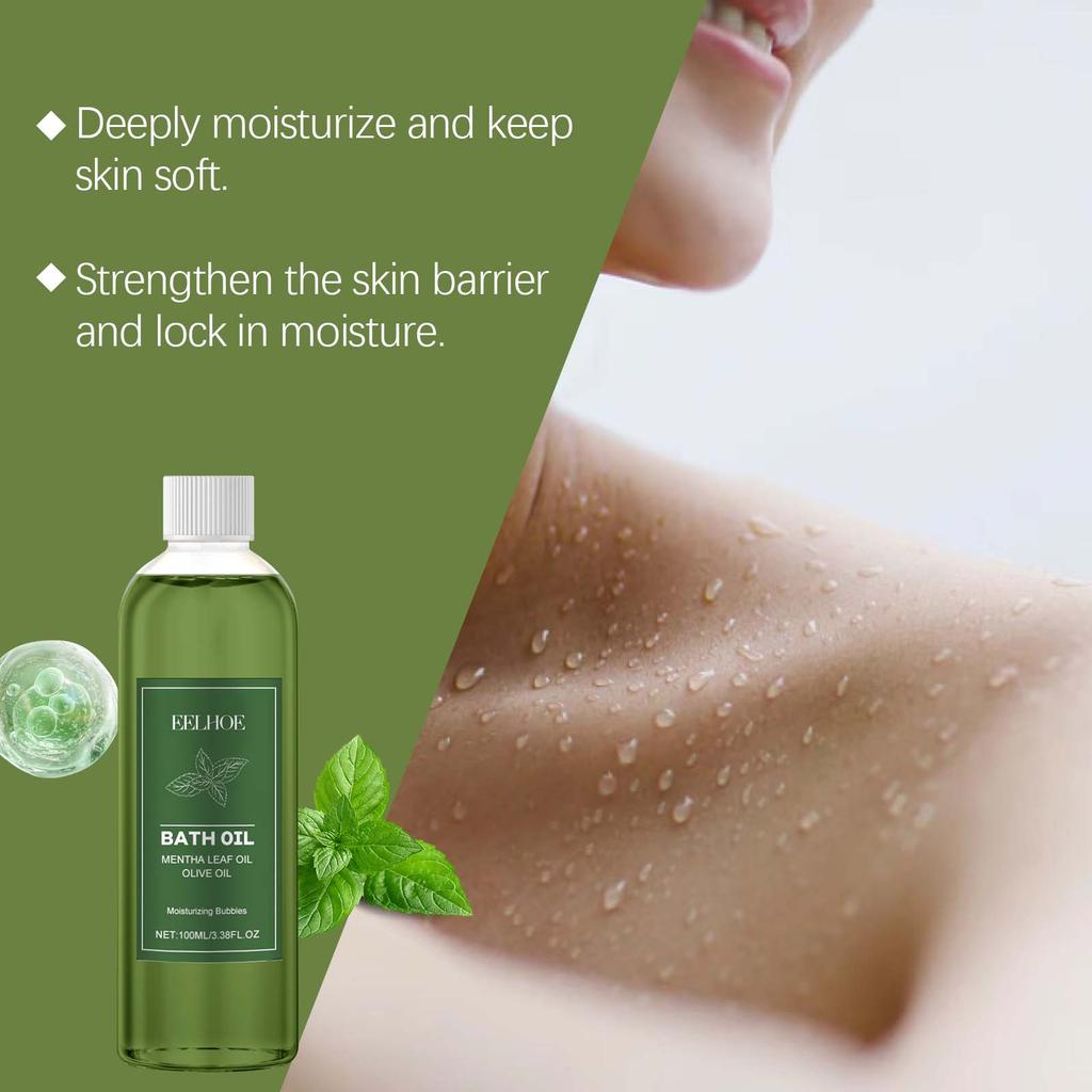 EELHOE Bubbles Bath Oil Long Lasting Deep Nourish Moisturizing Skin Brightening Products Full Body Cleaning Bath Essential Oil