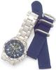 Seiko Men's Watch Chronograph with Military Style Strap Navy X Yellow Regular Distribution Product SND379P [Parallel Import]