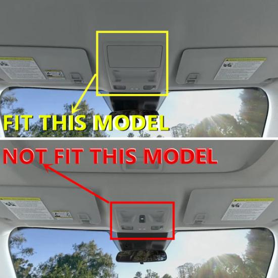 For Ford Maverick -2025 Carbon Car Roof Reading Light Lamp Frame Trim Covers