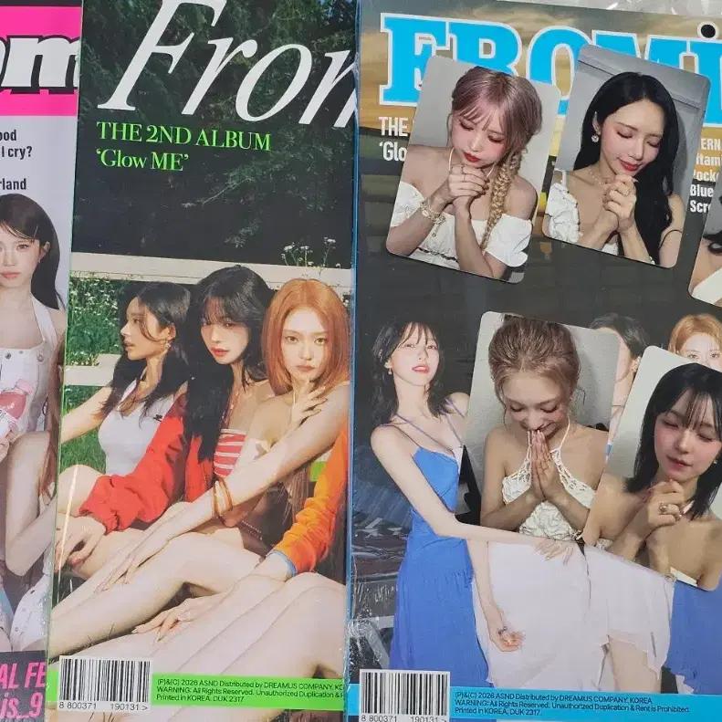 FROMIS_9 (ensemble) Apple Mew now signe de fan cadeau spécial + Album Glow Me scellé