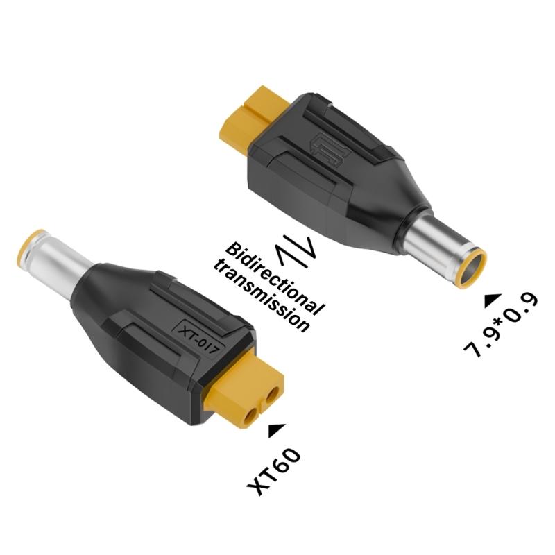 XT60 Female Conversion Head Convert To Type C and Multiple DC5521 5525 7909 Connectors Adapter for UAV Laptops