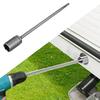 15cm Corner Steady Caravan Leg Winder Drill Attachment Stand Jack Extension Socket 19mm Electric Drill Attachment Adapter