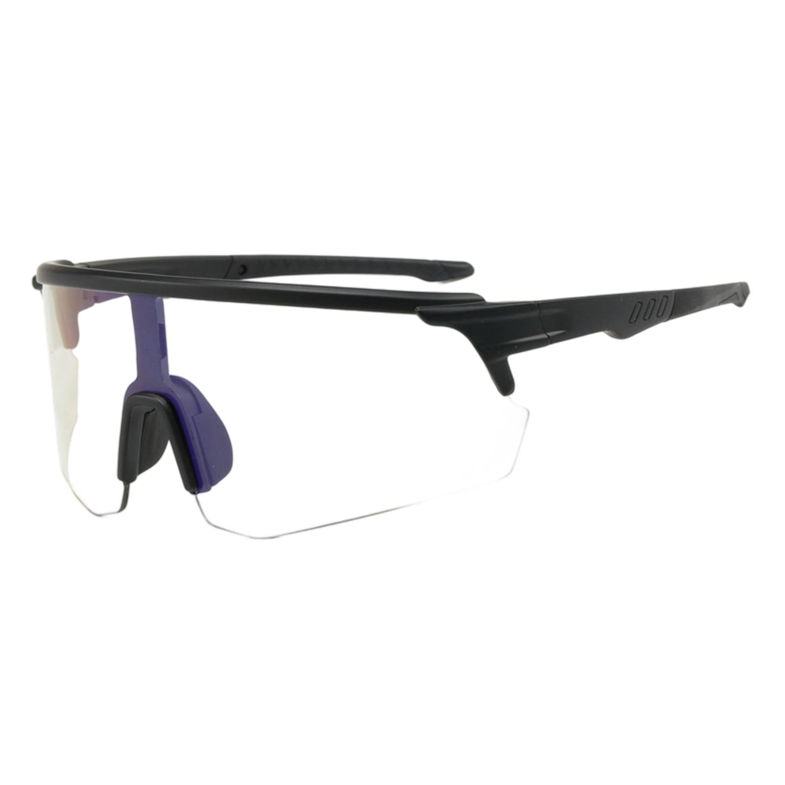 

Photochromic Safety Glasses Adaptive Lens Technology UV400 Protection Anti Scratch for Outdoor Cycling and Night Riding