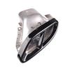Aluminum Rear Bumper Exhaust Tail Pipe Cover Trim for GLC Class 2024 Car Exhaust Pipe Cover Replacement Accessories