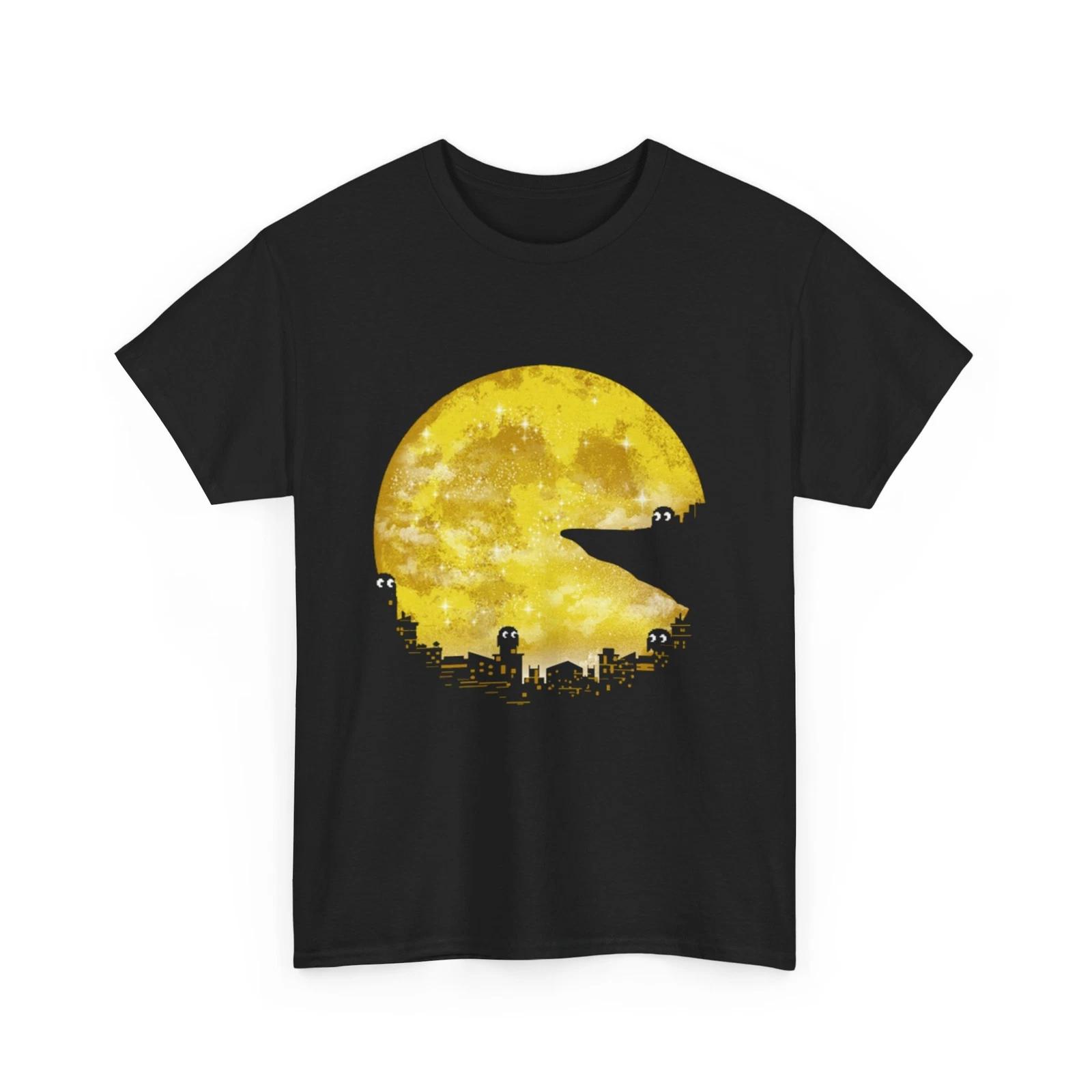 Pac Man T-Shirt | Pac Moon T-Shirt M
