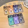 Applicable to iPhone17PROMAX skin sensor bracket, mobile phone case, matte magnetic suction, Apple 16 with lens film protective cover.