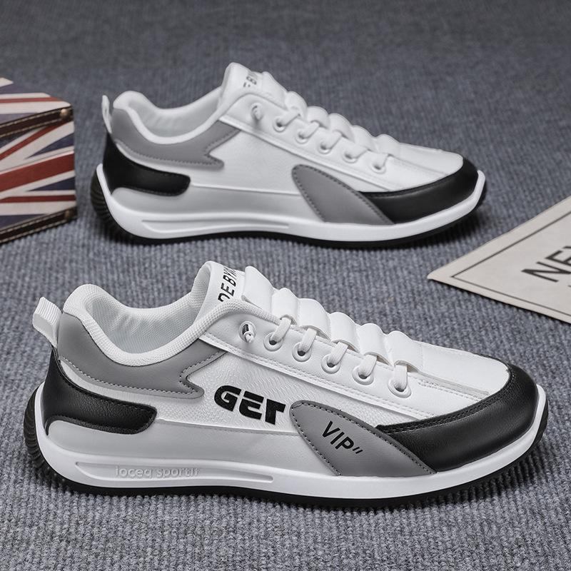 2025 Men's Versatile Slip-On Sneakers: Fashionable, Lightweight, Casual Running Shoes for Spring & Autumn