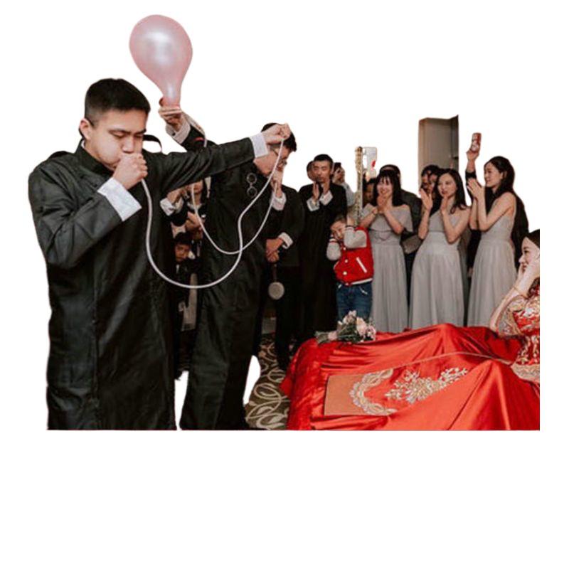 Groomsmen Blow-Up Balloon Gag: Wedding Reception Prank Props