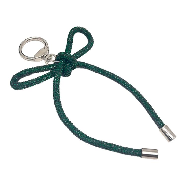 Модный Брелок-Подвеска со Стразами и Бантом Трендовый Брелок-Подвеска со Стразами и Бантом Стильные Брелоки Подвеска