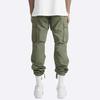 Men Casual Cargo Pants Multi-Pocket Baggy Trousers Loose Fit Straight Leg Joggers Pants for Street Gym Running Hiking