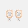 Brillio Silver Rose Earrings A223Se0025Rph .