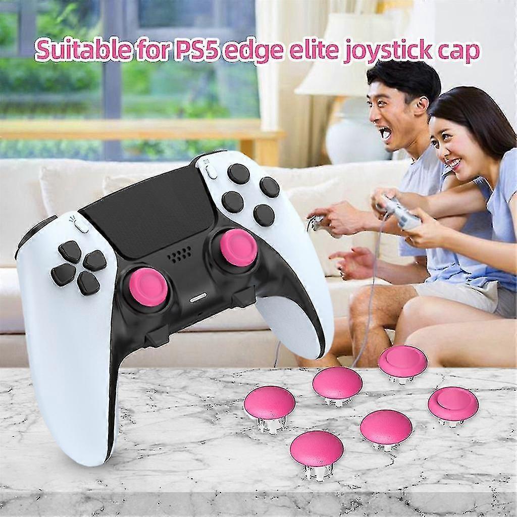 6 Stück Thumbstick-Griffe Kappen Joystick Rocker Abdeckung Für Ps5 Edge Elite Joystick