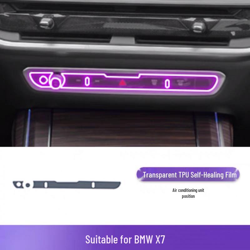 

BMW X7 23-24 Transparent Interior Center Console & Gear Shift Scratch Protection Film