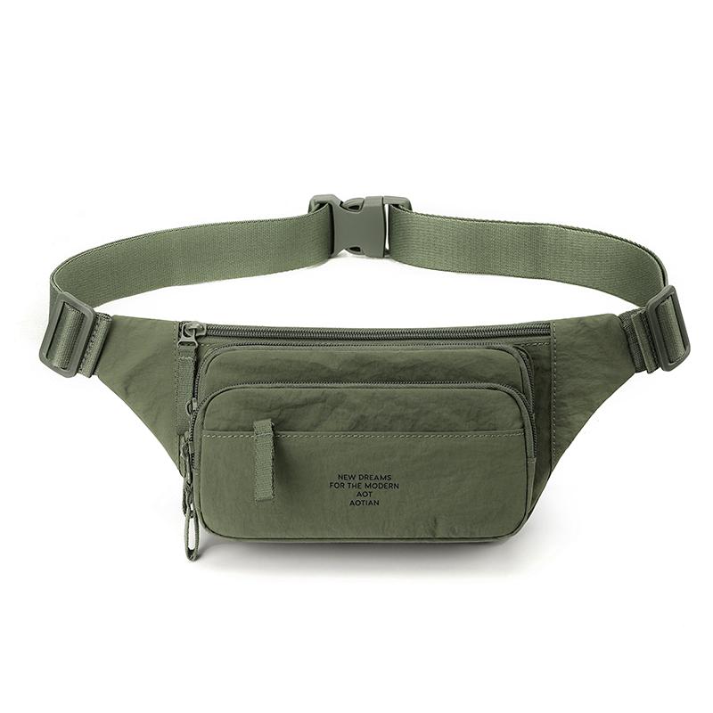 Waist Bag Men's Outdoor Shoulder Bag Sports Crossbody Bag Riding Chest Bag