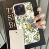 Husă de telefon cu imprimeu proaspăt de lămâi, păsări și flori pentru seria iPhone 17 16 15 14 13 12 11 Pro Max Plus Protecție cu strat dublu