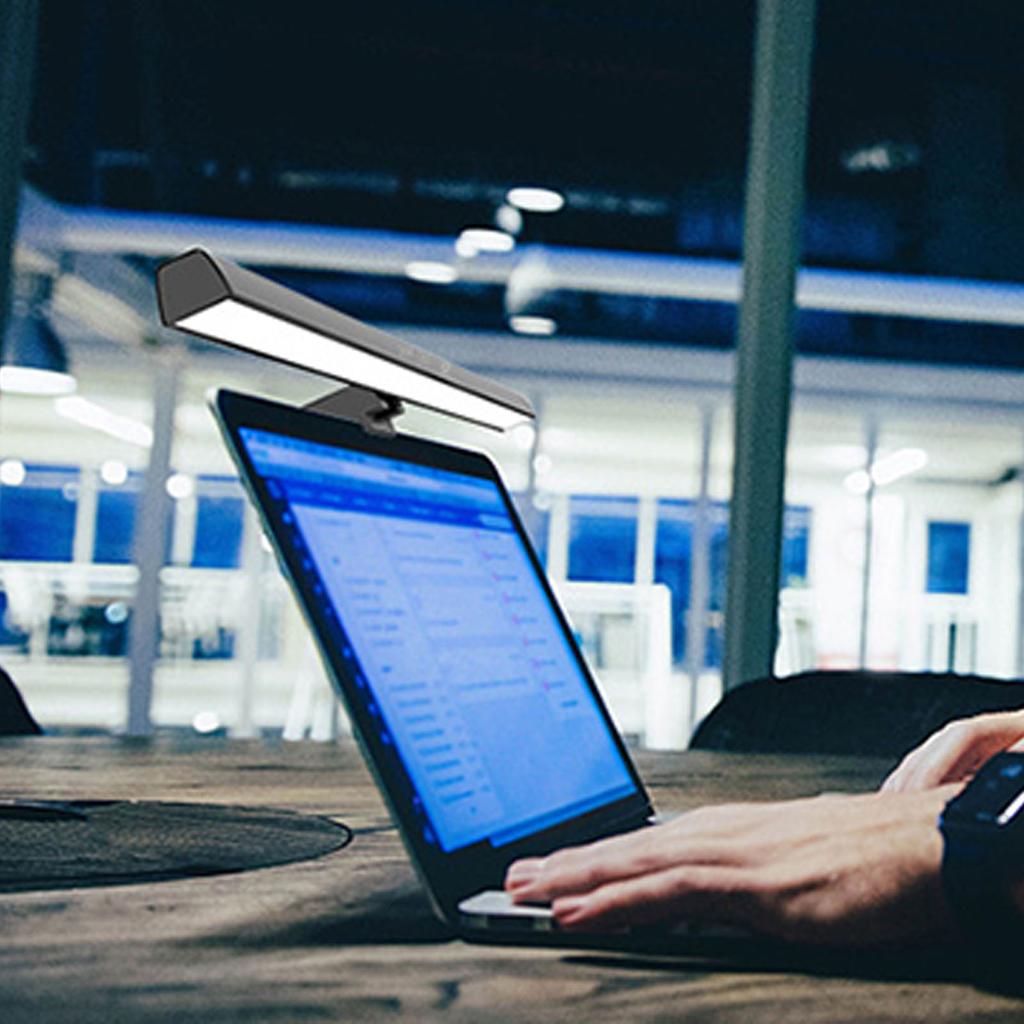 Computer Monitor Light Bar Reduce Eye Fatigue Touch Control LED Computer Monitor Lamp 60min Timing