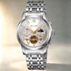 Men's Quartz Watch SKMEI Chronograph Stainless Steel Star Calendar 9394