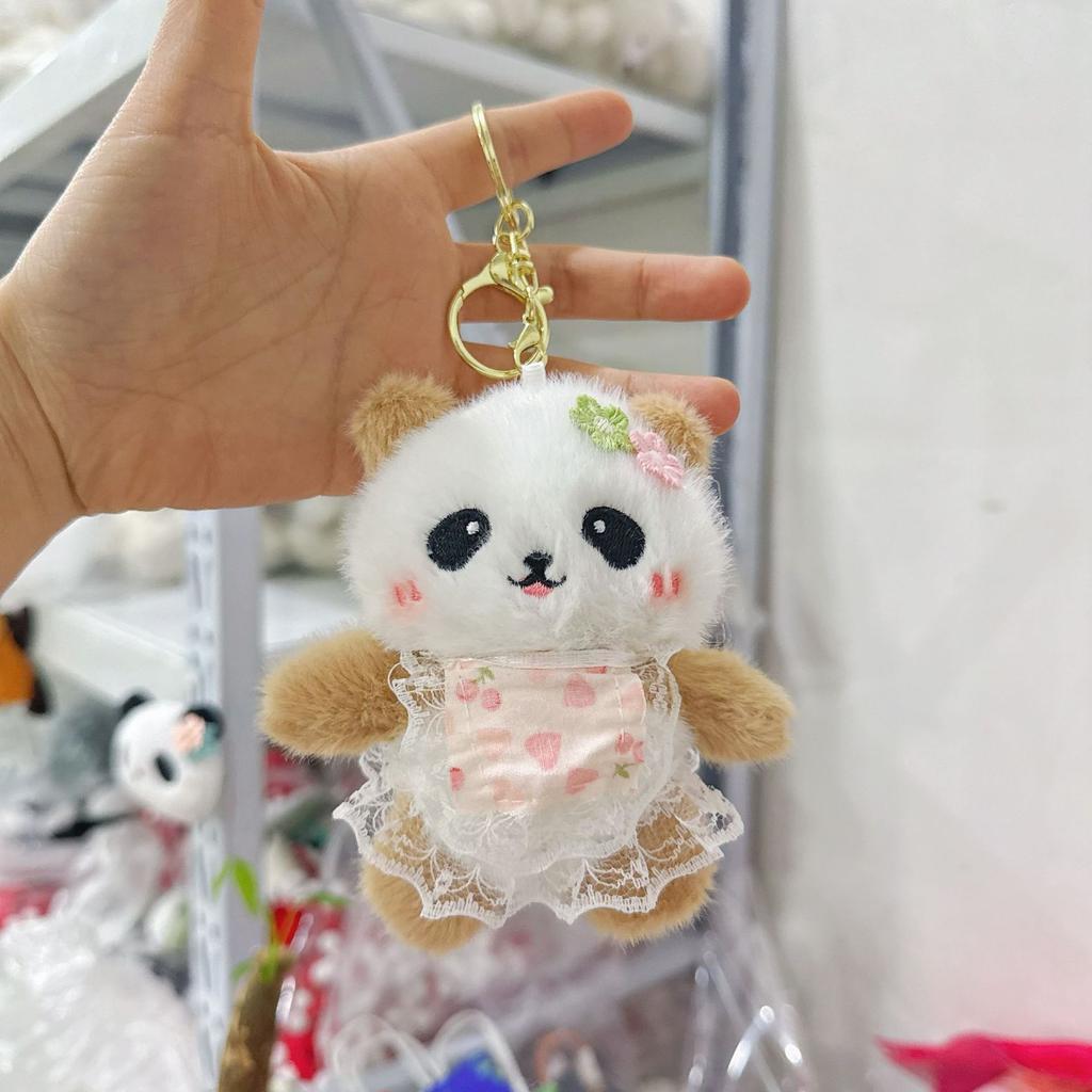 Cute Panda Pendant, Teddy Bear Doll Pendant, Panda Keychain, Chengdu Panda Gift
