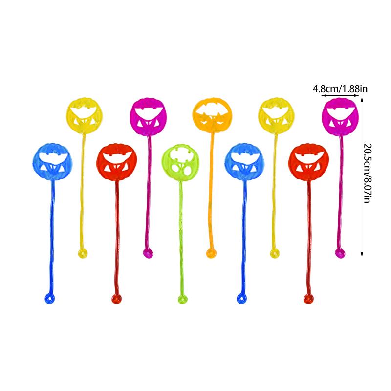 10-50 Pcs Kids Funny Sticky Hands Toy Palm Elastic Sticky Squishy Slap Palm Toy Kids Novelty Gift Party Favors Supplies