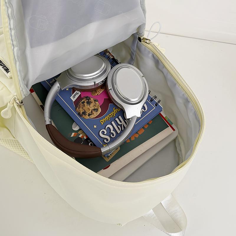 Junior High School Student Schoolbag Large Capacity Letter Backpack