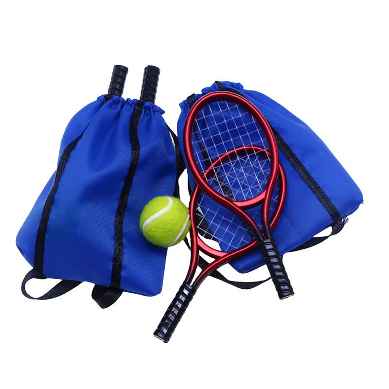 Dziecięca Miniaturowa Rakieta Tenisowa Miniaturowa Rakieta Tenisowa Domek Dla Lalek Tenis Sportowy Model Tenisowy
