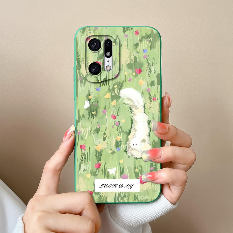 Case For Oppo Find X5 Pro Creative Graffiti Cartoon Astronaut Silicone Soft TPU Shockproof Cover For OppoFindX5 FindX5Pro Fundas