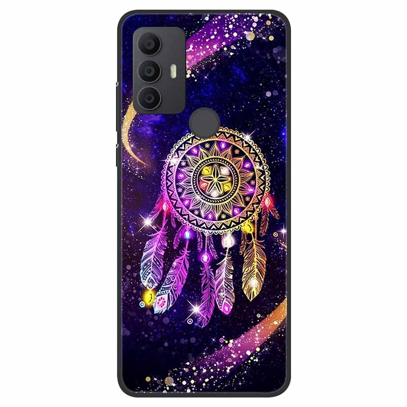 For TCL 30 SE Case 305 306 Soft Silicone Cool Cartoon coque For TCL 306 305 Back Cover Para TCL 30SE Cases Fashion TPU Fundas