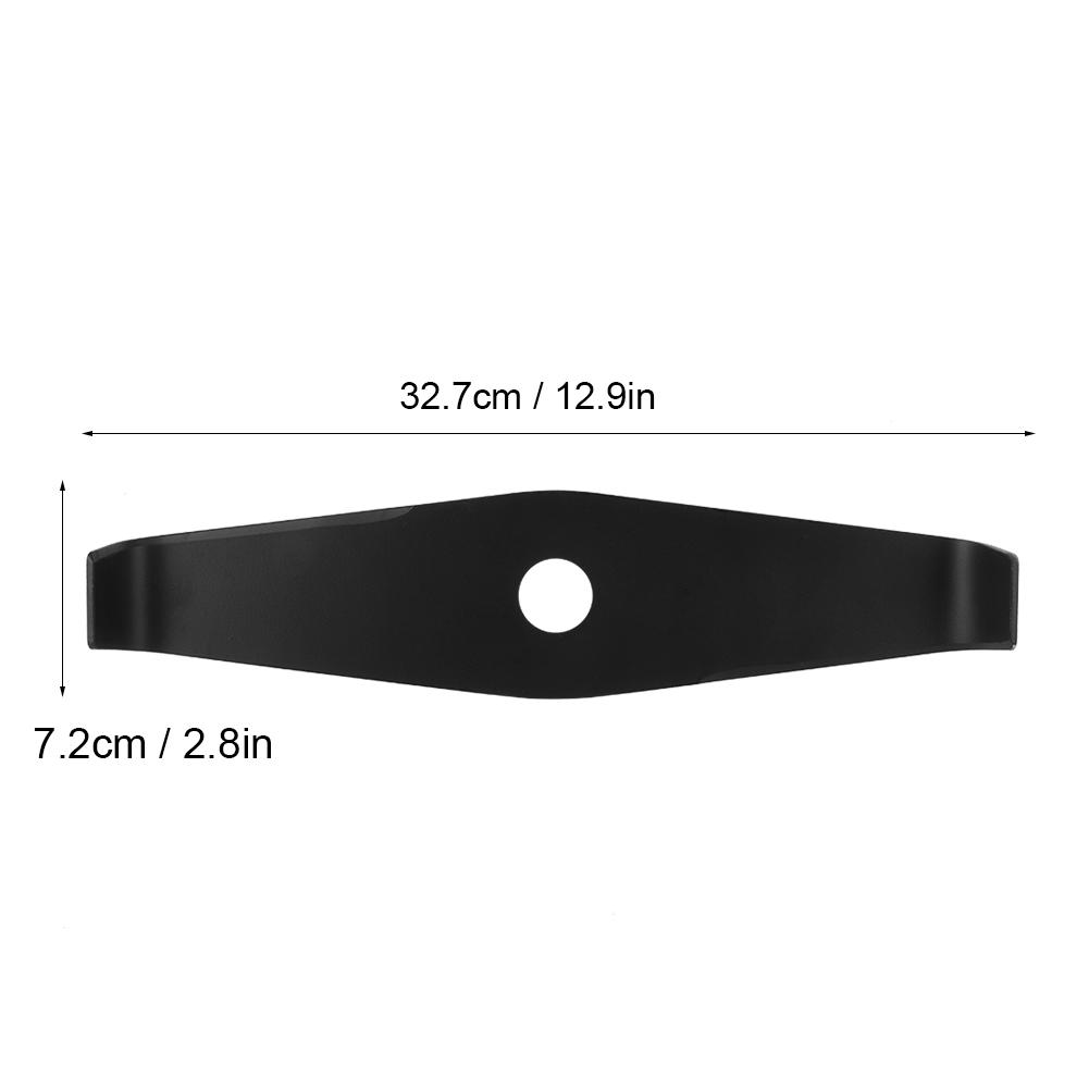 Manganese Steel Brush Cutter 2 Tooth Blade Lawn Mower Blade Replacement Accessories