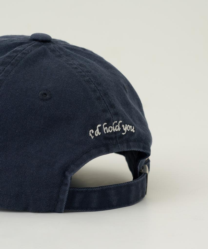 Ssettette Flag Applique Ball Cap_Navy