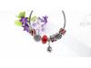 DIY Beaded Snowflake Christmas Bracelet - European & American Style Holiday Gift