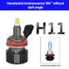 Car LED Headlight Bulbs H7 LED H11 9005 9012 Auto LED Lamp Fog Bulb 72 CSP Chips 120W 20000LM 6000K 12V