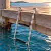 Marine Boarding Ladder Resistant TwoRung Compact for Boat Entry