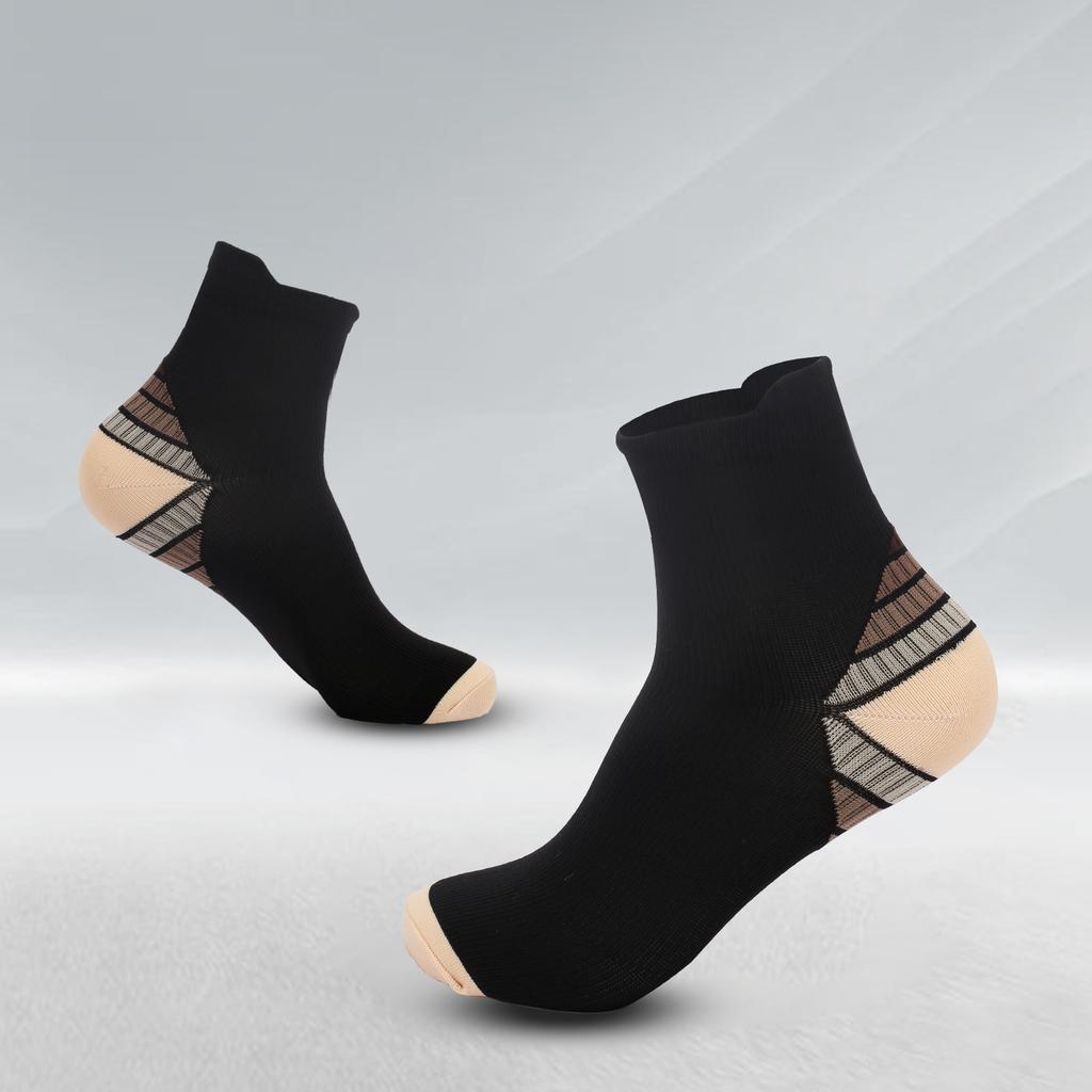 Men's and Women's Compression Crew Socks Outdoor Sports Socks Basketball Running Badminton Tennis Pickleball Socks
