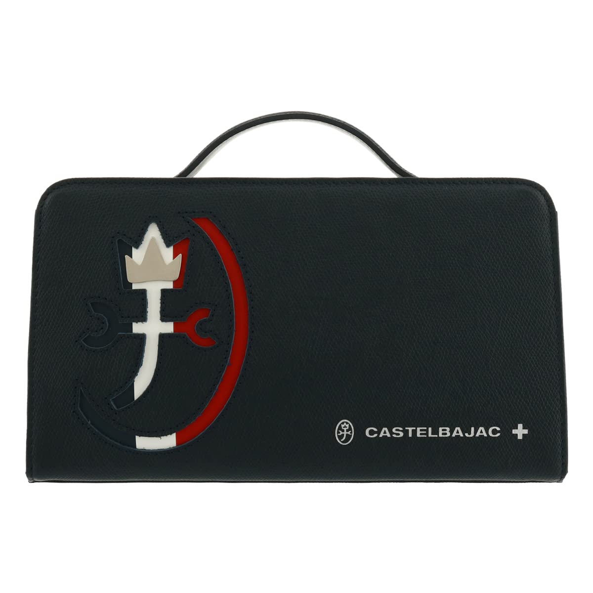 

Сумка-клатч для водія, натуральна шкіра Carnet 032212, зроблено в Японії, CARNET, друга сумка, коров яча шкіра, чорного кольору [Castelbajac], чоловіча [01]