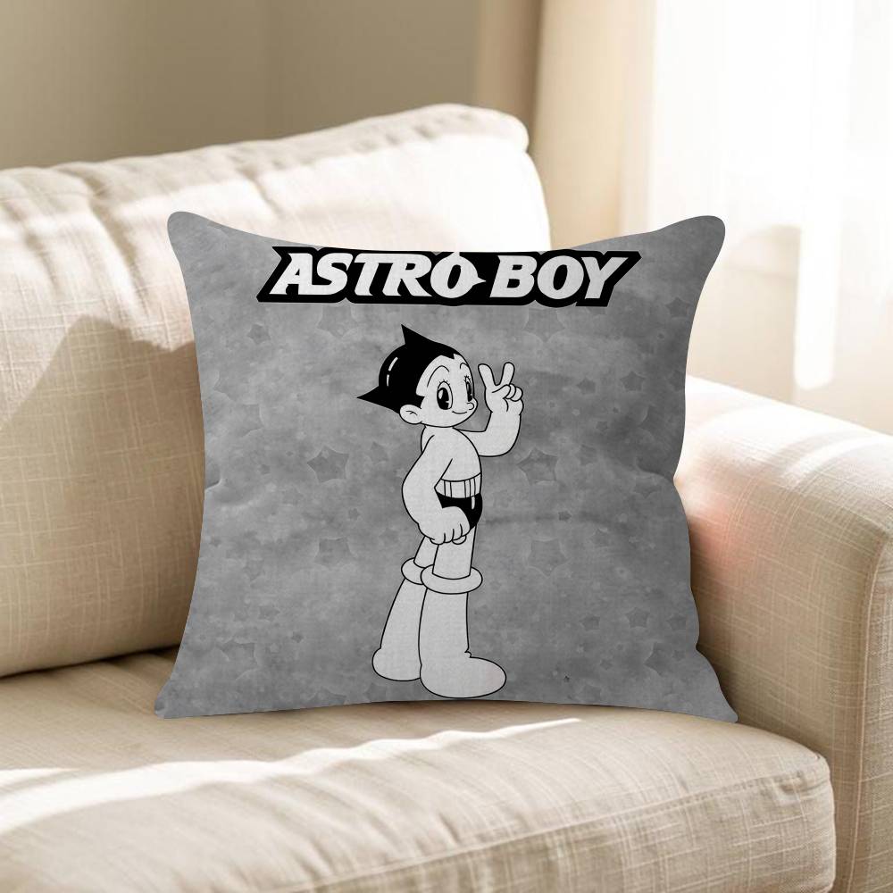 Astro Boy Running Pillow Cover Sofa Cushion Cover Home Room Decoration Children Gift