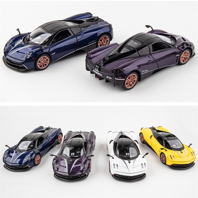 1/32 Scale Pagani Huayra Dinastia Supercar Alloy Diecast Model Car Computer Desktop Ornament High Simulation Model Gift for Friend