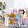 Ms. Rachel Theme Printed Blanket - Perfect for Couch, Bed, Travel & Outdoor Use | Machine Washable, Cozy & Durable.